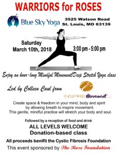 Warriors for Roses @ Blue Sky Yoga | St. Louis | Missouri | United States