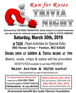 Trivia Night 2019 @ TASK (Team Activities for Special Kids) | Fenton | Missouri | United States